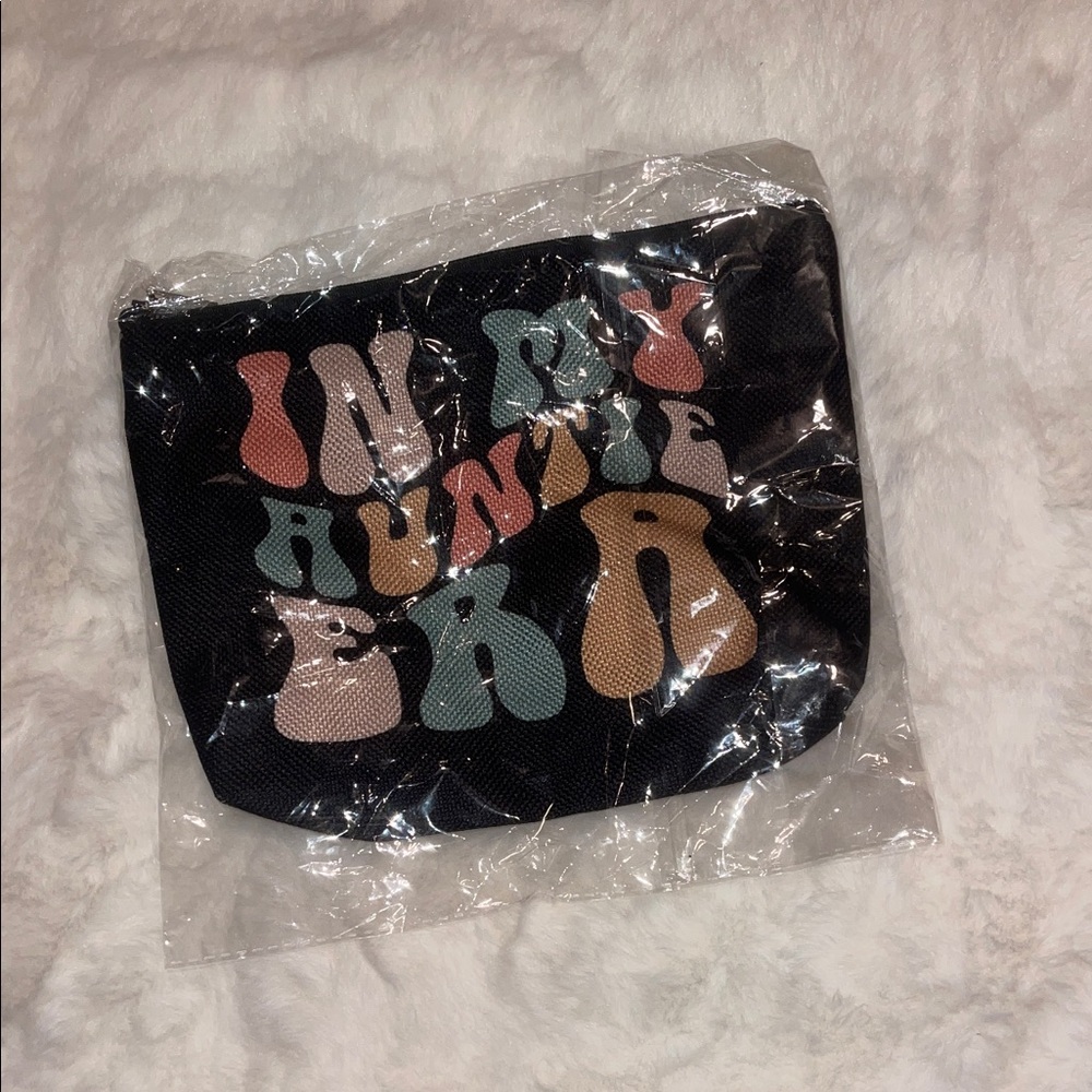 “In My Auntie Era” cosmetic bag